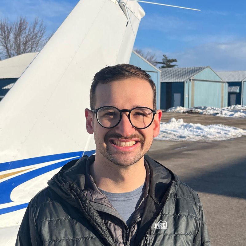 John Payne, flight instructor at Compass and Prop Flight Training